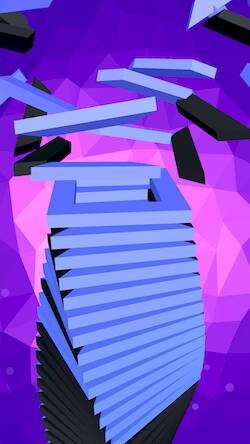 Скачать взломанную Drop Stack Ball - Helix Crash [Бесплатные покупки] MOD apk на Андроид