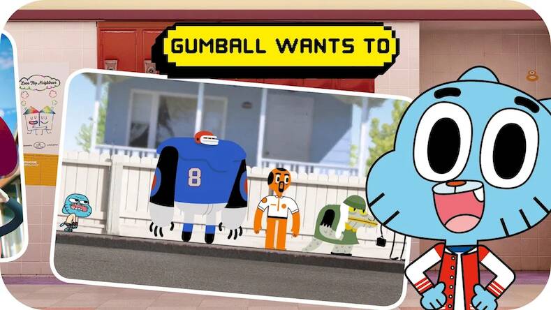 Скачать взломанную Skip-A-Head - Gumball [Бесплатные покупки] MOD apk на Андроид