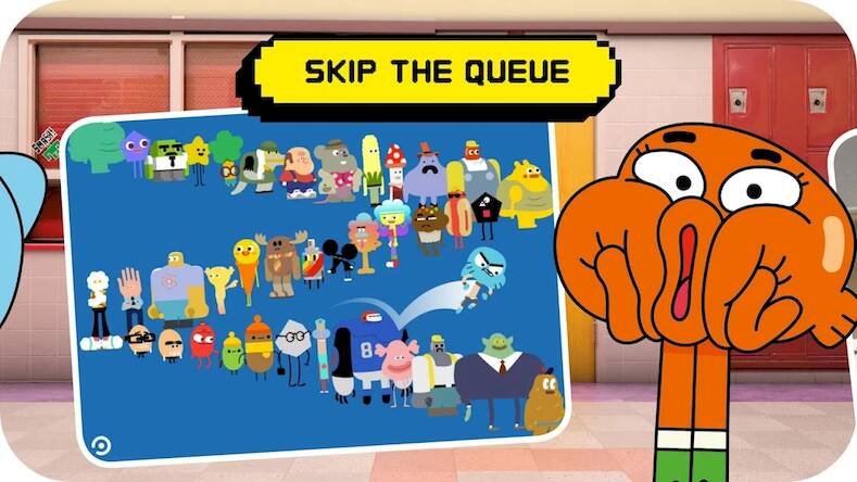 Скачать взломанную Skip-A-Head - Gumball [Бесплатные покупки] MOD apk на Андроид