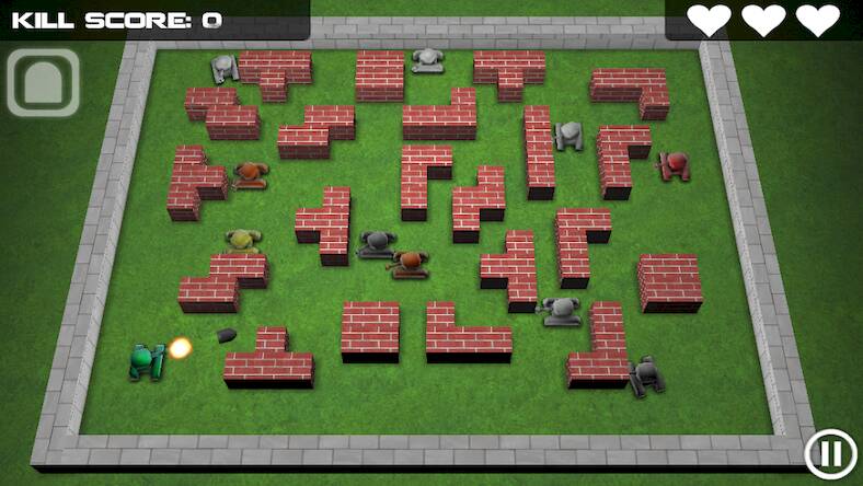 Скачать взломанную Tank Hero [Бесплатные покупки] MOD apk на Андроид