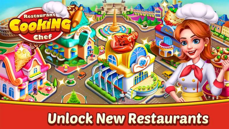 Скачать взломанную Restaurant Cooking Chef [Бесплатные покупки] MOD apk на Андроид