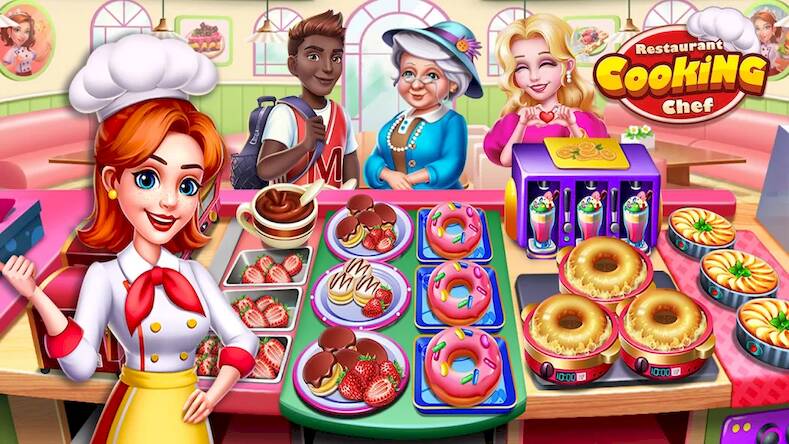Скачать взломанную Restaurant Cooking Chef [Бесплатные покупки] MOD apk на Андроид