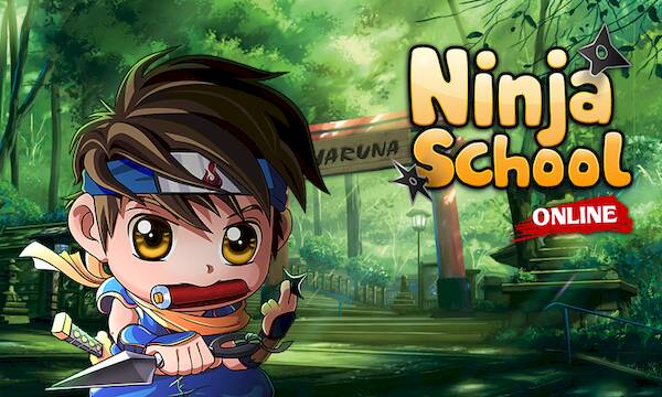 Скачать взломанную NINJA SCHOOL WORLD [Много монет] MOD apk на Андроид