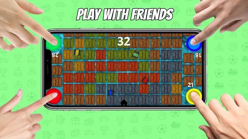 Скачать взломанную Party Games:2 3 4 Player Games [Мод меню] MOD apk на Андроид