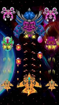 Скачать взломанную Alien Shooter Space War Games [Мод меню] MOD apk на Андроид
