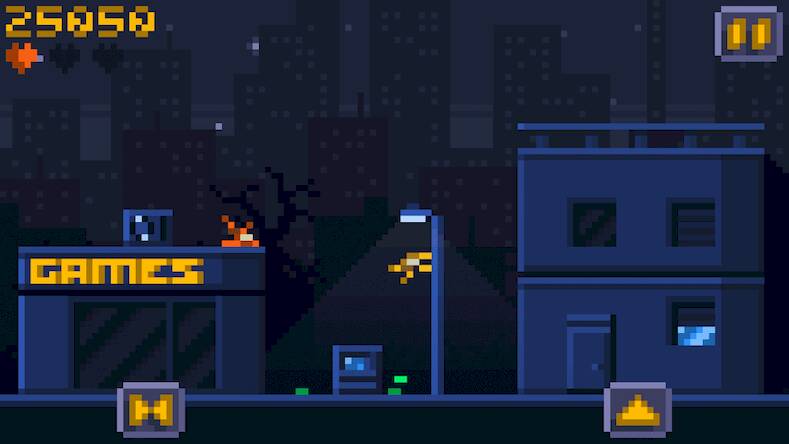 Скачать взломанную Pixel Parkour Fight [Много монет] MOD apk на Андроид