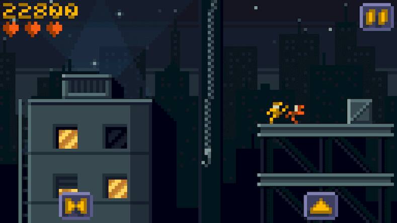 Скачать взломанную Pixel Parkour Fight [Много монет] MOD apk на Андроид