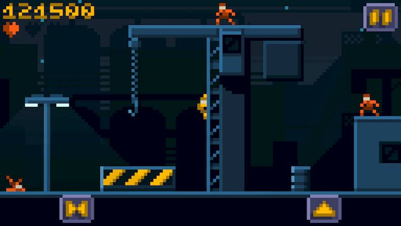 Скачать взломанную Pixel Parkour Fight [Много монет] MOD apk на Андроид