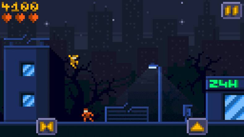 Скачать взломанную Pixel Parkour Fight [Много монет] MOD apk на Андроид