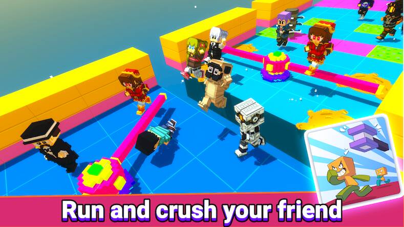 Скачать взломанную 2 Player Games: Block Party [Много монет] MOD apk на Андроид