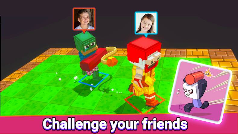 Скачать взломанную 2 Player Games: Block Party [Много монет] MOD apk на Андроид