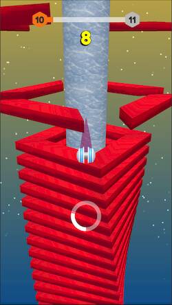 Скачать взломанную Stack Ball Crash 3d [Бесплатные покупки] MOD apk на Андроид