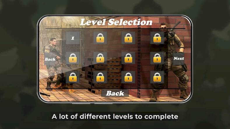Скачать взломанную Army Sniper Shooter [Много монет] MOD apk на Андроид