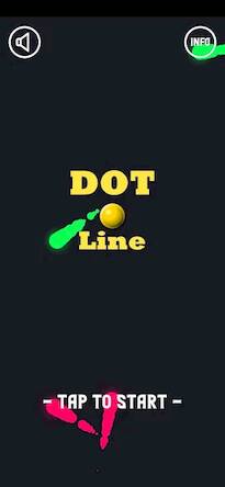 Скачать взломанную Dot Line [Бесплатные покупки] MOD apk на Андроид