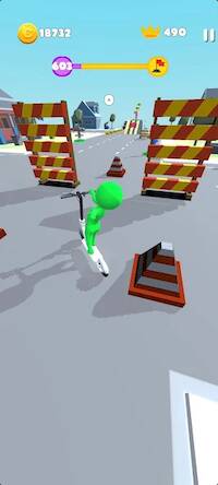 Скачать взломанную Scooter Taxi [Много монет] MOD apk на Андроид