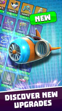 Скачать взломанную AFAR Rush - Race to Victory! [Бесплатные покупки] MOD apk на Андроид