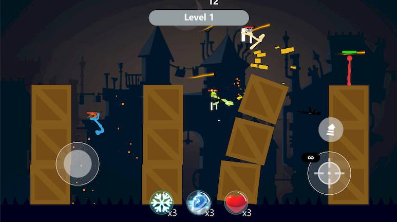 Скачать взломанную Stick Battle - Warriors Fight [Бесплатные покупки] MOD apk на Андроид