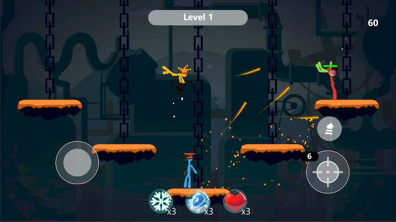 Скачать взломанную Stick Battle - Warriors Fight [Бесплатные покупки] MOD apk на Андроид