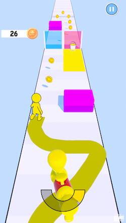 Скачать взломанную Paint the Road - Reveal Runner [Много монет] MOD apk на Андроид