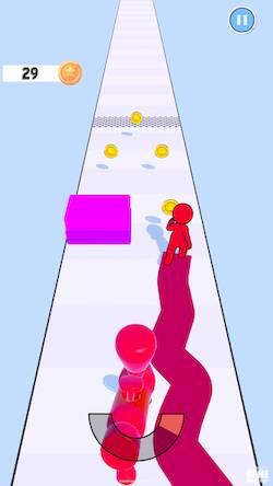 Скачать взломанную Paint the Road - Reveal Runner [Много монет] MOD apk на Андроид