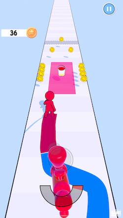 Скачать взломанную Paint the Road - Reveal Runner [Много монет] MOD apk на Андроид