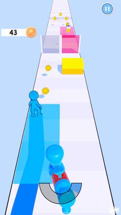 Скачать взломанную Paint the Road - Reveal Runner [Много монет] MOD apk на Андроид