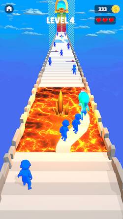 Скачать взломанную Lavaboy Rescue: Runway Games [Много денег] MOD apk на Андроид