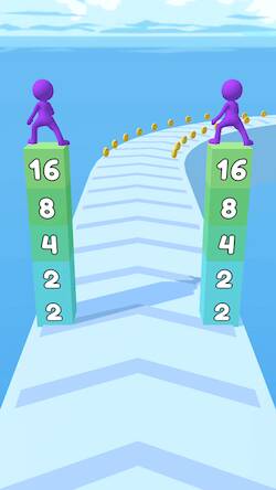 Скачать взломанную Merge Stack Run [Мод меню] MOD apk на Андроид