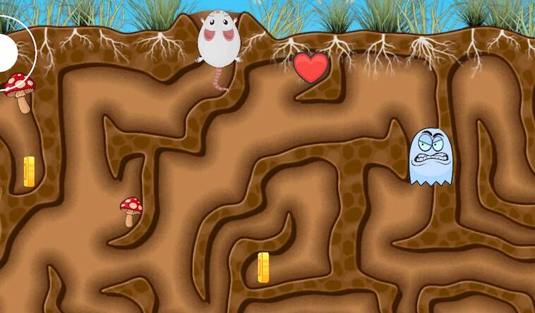 Скачать взломанную Mouse Maze [Много денег] MOD apk на Андроид