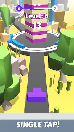 Скачать взломанную Stacky Tower Breaker Shooting [Бесплатные покупки] MOD apk на Андроид