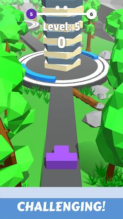 Скачать взломанную Stacky Tower Breaker Shooting [Бесплатные покупки] MOD apk на Андроид