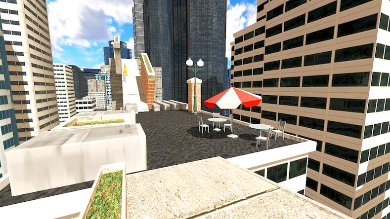Скачать взломанную Horse Riding Rooftop [Много монет] MOD apk на Андроид