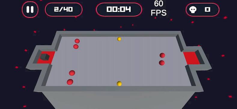 Скачать взломанную World's Hardest Game [Бесплатные покупки] MOD apk на Андроид