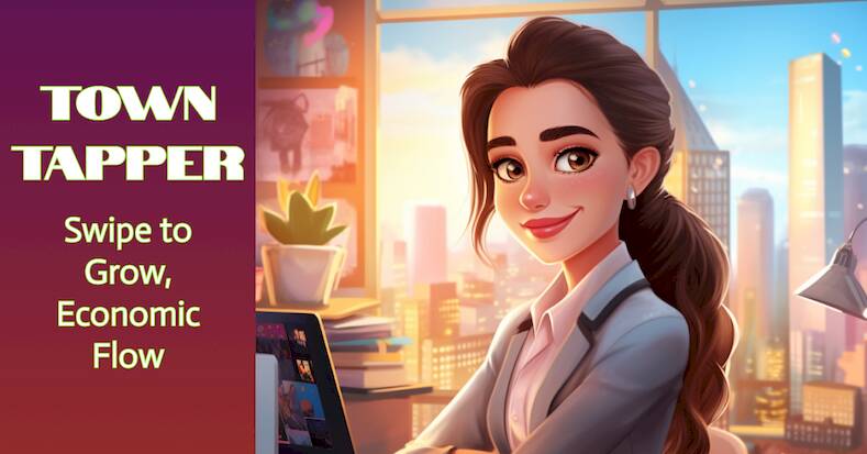 Скачать взломанную Town Tapper [Много монет] MOD apk на Андроид