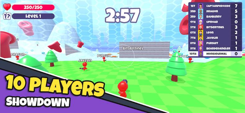 Скачать взломанную Ball Hunters [Много монет] MOD apk на Андроид