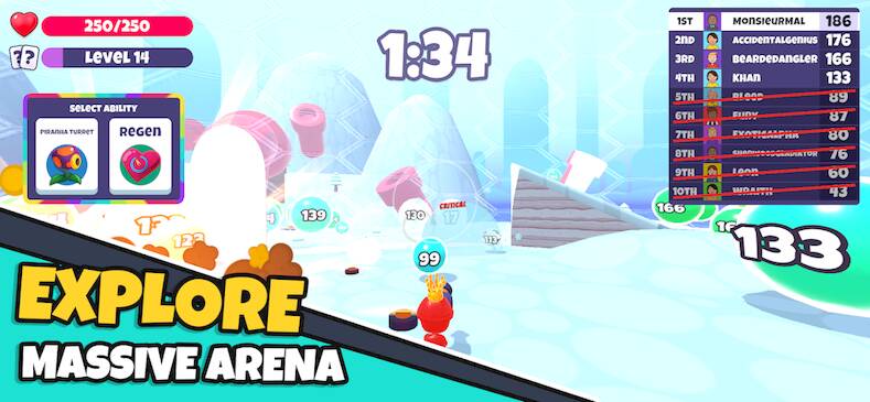 Скачать взломанную Ball Hunters [Много монет] MOD apk на Андроид