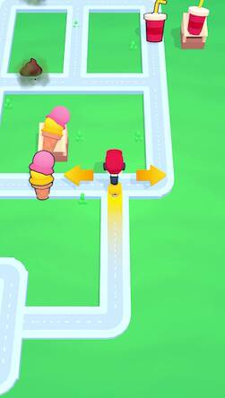 Скачать взломанную Delivery Dash [Бесплатные покупки] MOD apk на Андроид