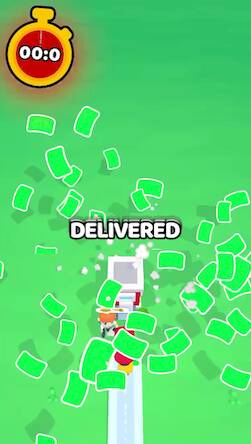 Скачать взломанную Delivery Dash [Бесплатные покупки] MOD apk на Андроид