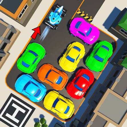 Скачать взломанную Car Parking Jam Parking Game [Бесплатные покупки] MOD apk на Андроид