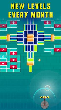 Скачать взломанную BlockBust: Brick Breaker [Мод меню] MOD apk на Андроид