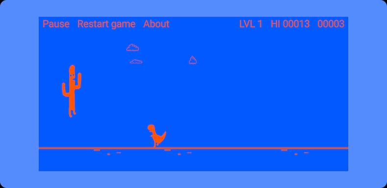 Скачать взломанную Cactus Run: The Dinos' revenge [Мод меню] MOD apk на Андроид