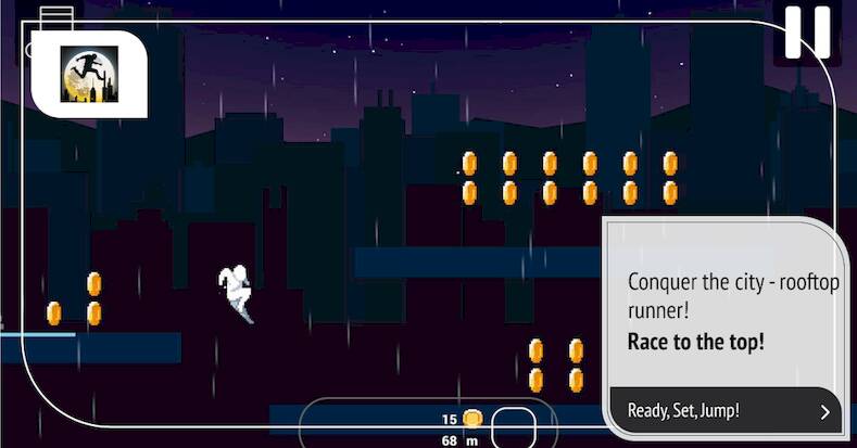Скачать взломанную Ultimate Rooftop Parkour Run [Мод меню] MOD apk на Андроид