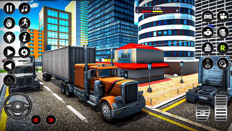 Скачать взломанную Highway 3d Truck Stop sim [Много денег] MOD apk на Андроид