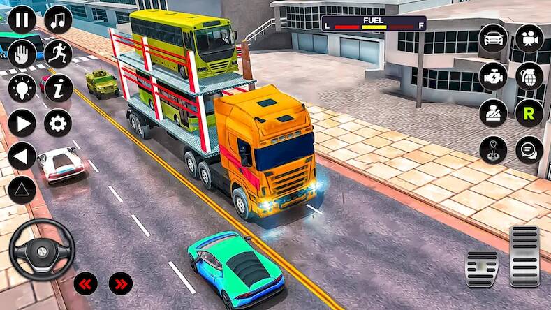 Скачать взломанную Highway 3d Truck Stop sim [Много денег] MOD apk на Андроид