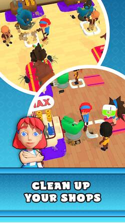 Скачать взломанную Hair Salon Tycoon [Мод меню] MOD apk на Андроид