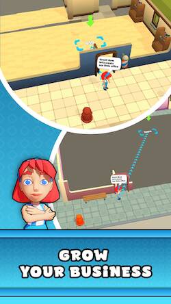 Скачать взломанную Hair Salon Tycoon [Мод меню] MOD apk на Андроид
