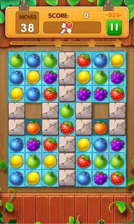 Скачать взломанную Fruit Burst [Много денег] MOD apk на Андроид