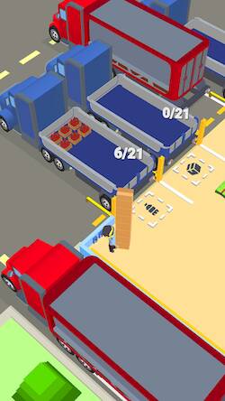 Скачать взломанную Idle Truck [Много монет] MOD apk на Андроид
