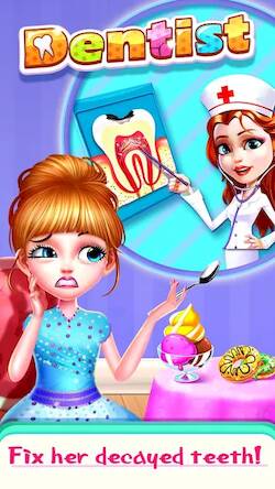 Скачать взломанную Mad Dentist [Бесплатные покупки] MOD apk на Андроид