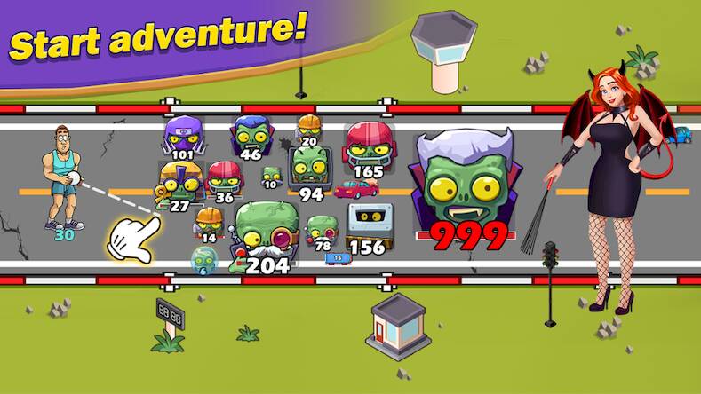 Скачать взломанную Breaker Fun 2: Zombie Brick [Много денег] MOD apk на Андроид